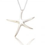 Starfish Sterling Silver Pendant (SP225)