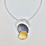 3 Tone Pendant (G115) | Silver Plated Jewellery | Silver Jewellery