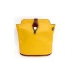 Italian Leather Mustard Crossbody Bag (BAG10)