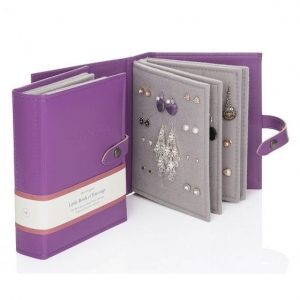 Little Book of Earrings - Purple Medium | Unusual Gifts | Birthday Gifts