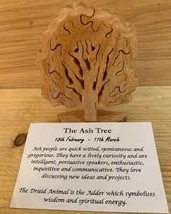 Ash Birthday Tree Small 18th February-17th March | Homeware Gifts | Handmade Gifts