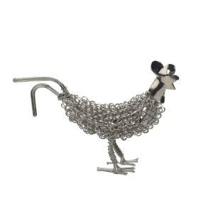 Silver Wiggle Chicken | Unusual Gift Ideas | Homeware Gifts | Handmade Gifts