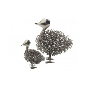 Silver Wiggle Duck | Unusual Gift Ideas | Homeware Gifts | Handmade Gifts