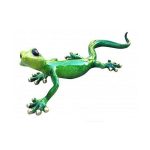 Green Speckled Ceramic Gecko