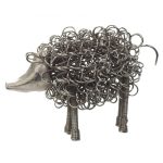 Silver Wiggle Pig | Unusual Gift Ideas | Homeware Gifts | Handmade Gifts