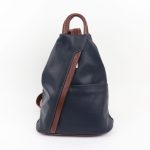 Italian Leather Backpack Navy | Italian Leather Bags