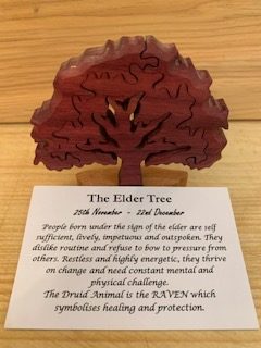 Elder Birthday Tree 25th November-23rd December | Homeware Gifts | Handmade Gifts