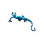 Blue Speckled Ceramic Gecko