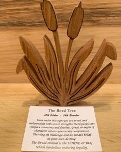 Reed Birthday Tree Large 28th October - 24th November | Homeware Gifts | Handmade Gifts