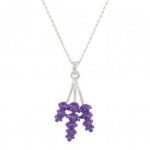 Lavender necklace | Silver Jewellery