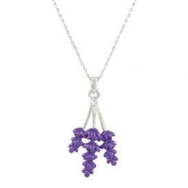 Lavender necklace | Silver Jewellery