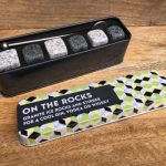 Granite Ice cubes in tin | Unusual Gifts