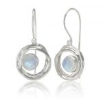 Moonstone silver earrings | Silver Jewellery