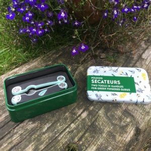 Secateurs in tin | Unusual Gifts