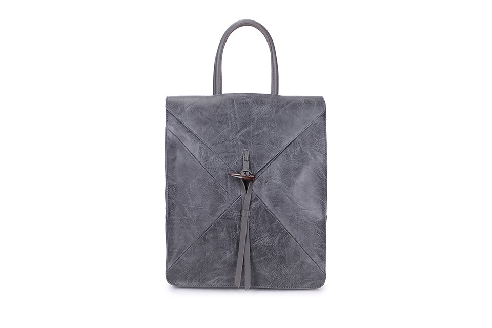 Stylish Grey Backpack (LS1087) | Craft Works gallery