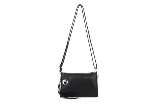 Black Shoulder Bag | Black Clutch Bag