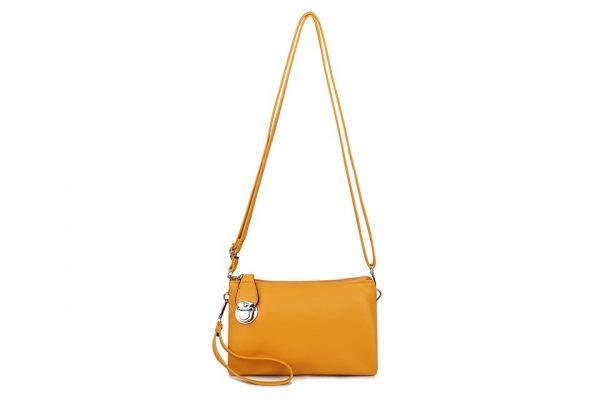 Yellow Shoulder Bag | Yellow Clutch Bag