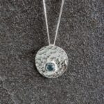 Silver topaz pendant | Silver Jewellery