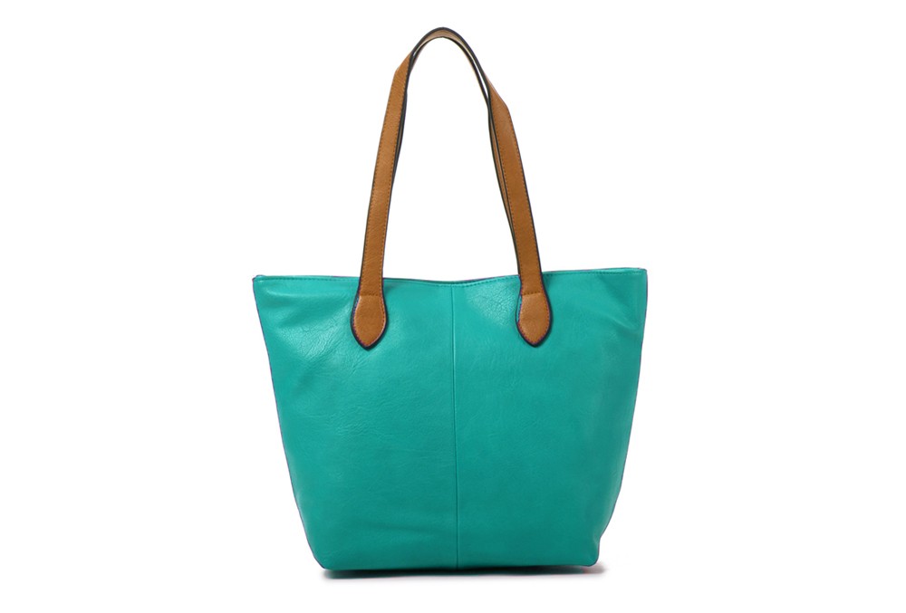 Small Teal Shopper Bag (LS1123) | Craft Works gallery