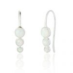 White opalite earrings SP364