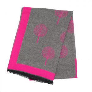 Charcoal grey scarf