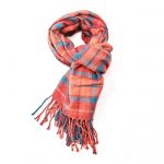 Tartan scarf orangesMS63