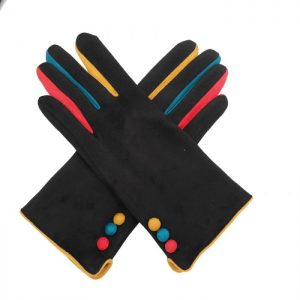 Black colours gloves