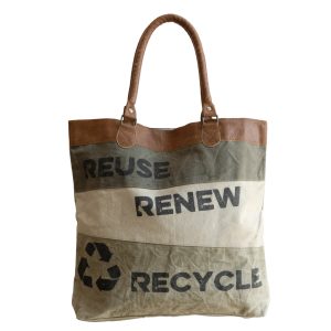 Recycled canvas bag