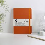 Recycled leather notebook VE019