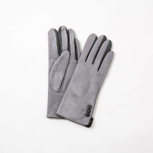 Eco gloves silver/grey
