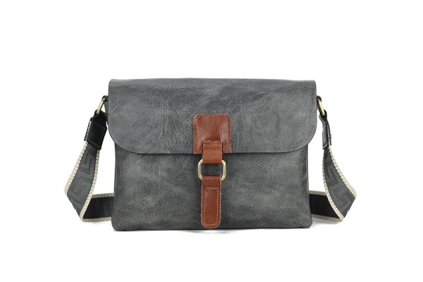 Grey Shoulder/Crossbody Bag