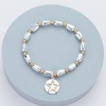 Star drop bracelet G1356