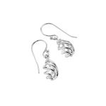 Silver spiral earrings SM66