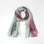 Recycled plastic bottle scarf ES046
