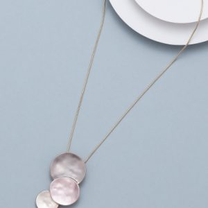 necklace muted pinks